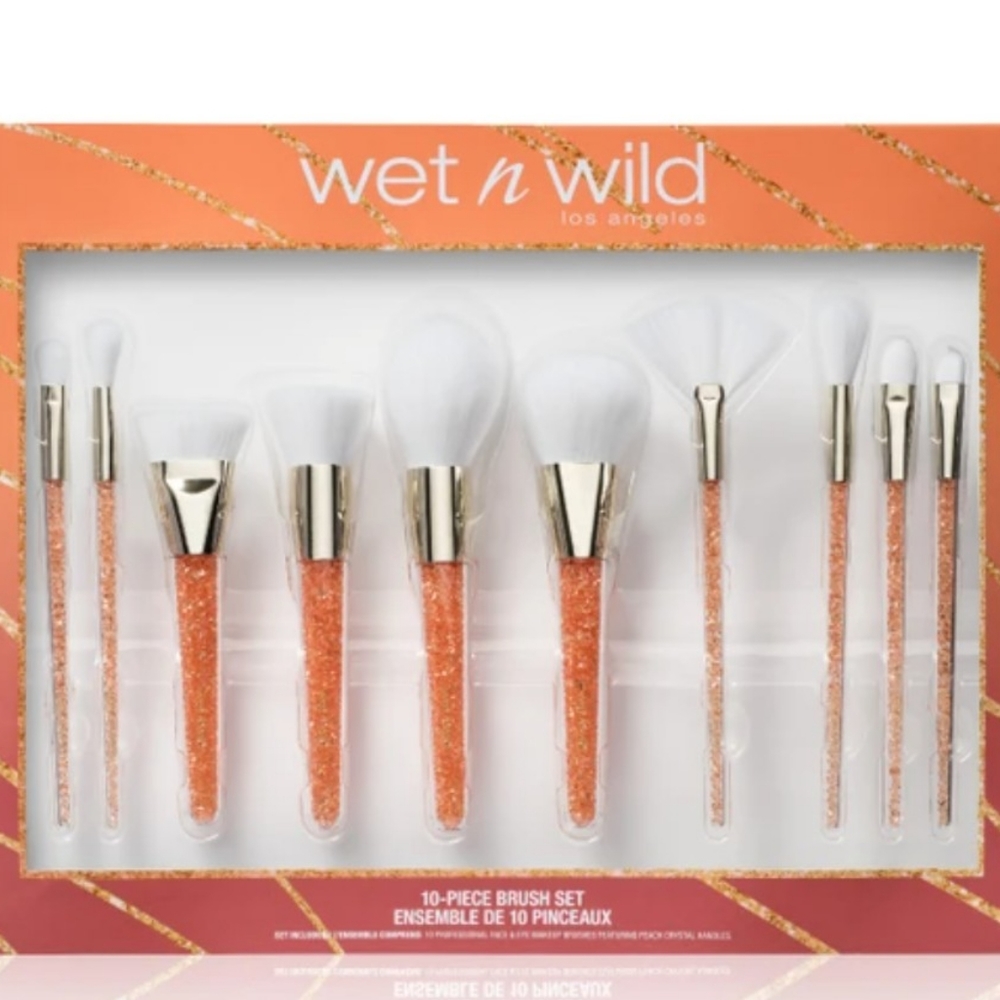 NIB wet n wild makeup brush set